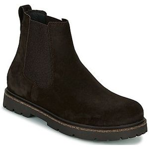 Birkenstock - Highwood - Chelsea Boots - Deep Blue - Suède - Natuurlijk Rubber