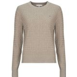 TOMMY HILFIGER - Trui - Lichtbeige - Normale Pasvorm - Lange Mouw