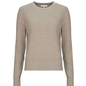 TOMMY HILFIGER - Trui - Lichtbeige - Normale Pasvorm - Lange Mouw