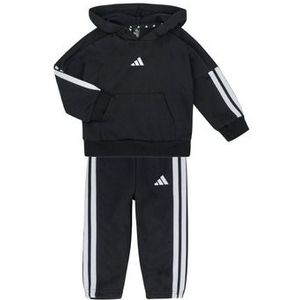 adidas - Sportswear - Trainingspak - Zwart / Wit - 2-delig