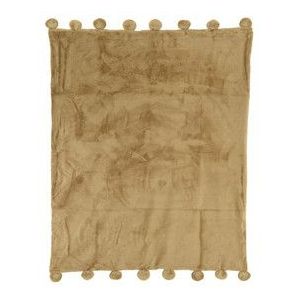 Decoris  FELIX  Plaids, deken heren Beige