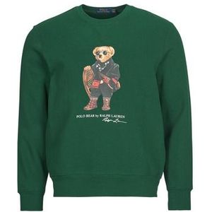 Ralph Lauren - Sweatshirt - Groen - Katoen - Ronde Hals - Lange Mouwen
