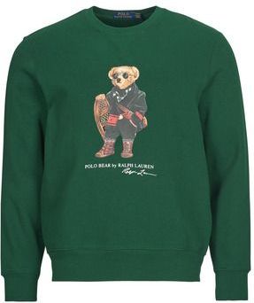 Ralph Lauren - Sweatshirt - Groen - Katoen - Ronde Hals - Lange Mouwen