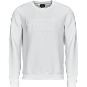 Guess  BEAU CN SWEATSHIRT  Truien  heren Wit