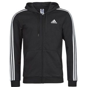 adidas  3 Stripes FL FULL ZIP HD  jassen  heren Zwart