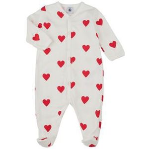 Petit Bateau  MESCOEURS  Pyjama's / nachthemden kind Wit