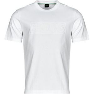 BOSS  Tee DropNeedle  Shirts  heren Wit