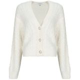 Guess, Dames, Truien, Wit, Maat: S Polyamide,