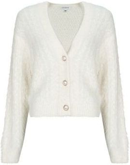 Guess, Dames, Truien, Wit, Maat: S Polyamide,