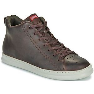 Camper - Runner Four - Sneaker Bootie - Donkerbruin - 100% Rundleer