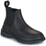 Brutus - K400818-001 - Leren Enkellaarsjes - Zwart - Casual