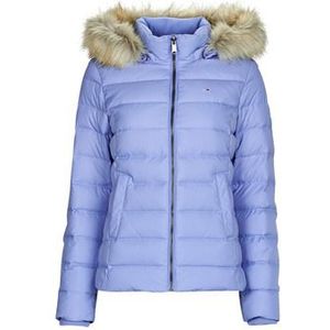 Tommy Jeans - TJW BASIC HOODED DOWN JACKET - Donsjas - Blauw