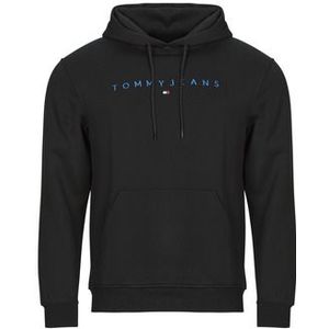 Tommy Hilfiger - Zwarte Hoodie - Heren - Katoen
