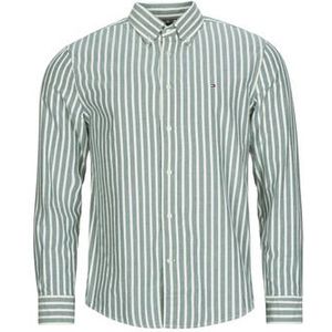 Tommy Hilfiger - FLANNEL STRIPE RF SHIRT - Overhemd - Groen