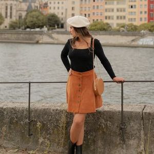 Céleste  NANDINA  Rokken  dames Bruin