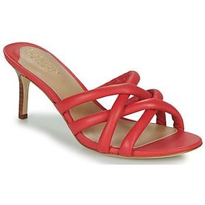 Lauren Ralph Lauren  LILIANA-SANDALS-HEEL SANDAL  slippers  dames Rood