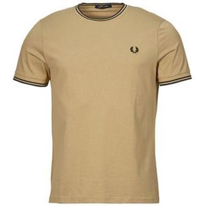 Fred Perry  TWIN TIPPED T-SHIRT  Shirts  heren Bruin