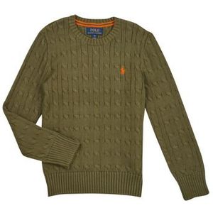 Polo Ralph Lauren  LS CABLE CN-TOPS-SWEATER  Truien  kind Kaki
