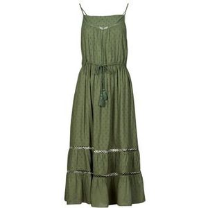Deeluxe  ANABELLA  jurken  dames Kaki