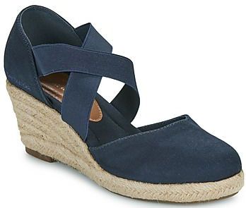 Tom Tailor - 5390090020 - Sandalen met Sleehak - Marineblauw