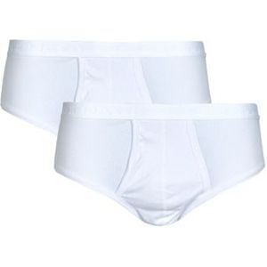 ATHENA - Set van 2 Slips - Wit en Beige - Katoen