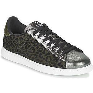 Victoria  TENIS LEOPARDO  Sneakers  dames Kaki