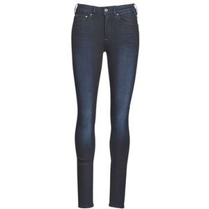 G-Star Raw  3301 HIGH SKINNY WMN  Broeken  dames Blauw