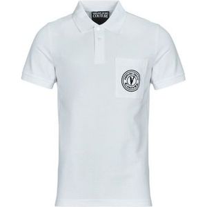 Versace Jeans Couture - Polo met Logo - Wit - Katoen