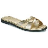 Love Moschino - FILLED HEART MULE - Slippers - Goud