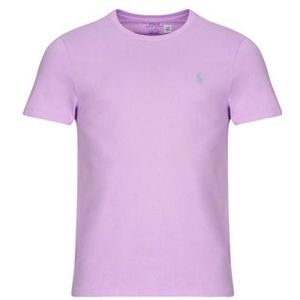 POLO Ralph Lauren Slim Fit T-shirt met Logo Lila