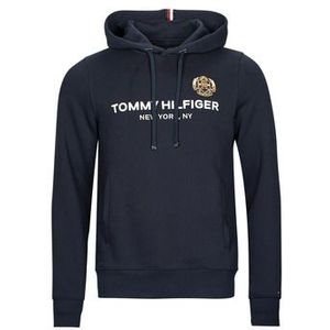 Tommy Hilfiger  ICON STACK CREST  HOODY  Truien  heren Marine