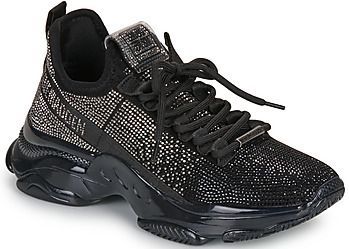 Steve Madden - Mysteria - Damestrainers - Zwart metaal - Gevoerde Zool