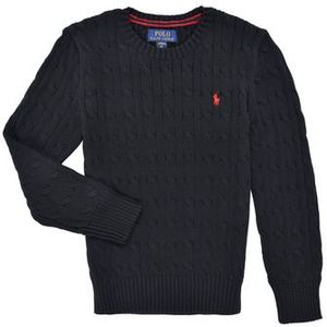Polo Ralph Lauren  LS CABLE CN-TOPS-SWEATER  Truien  kind Zwart