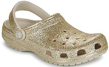 Crocs Clogs  lichtbruin / goud