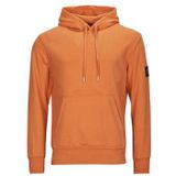 Calvin Klein Jeans Hoodies voor heren, Oranje (verbrande klei), M