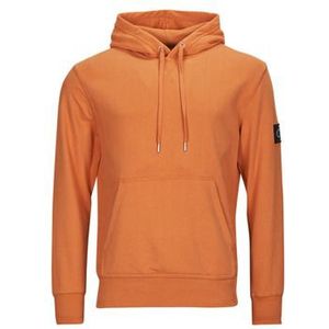Calvin Klein Jeans Hoodies voor heren, Oranje (verbrande klei), M