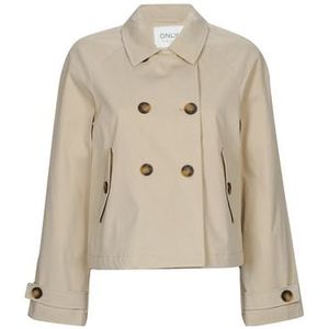 Only  ONLAPRIL SHORT TRENCHCOAT CC  jassen  dames Beige