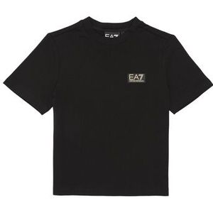 Emporio Armani EA7  GOLD LABEL BOY TEE  Shirts  kind Zwart