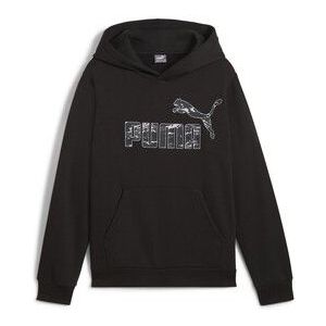 Puma  ESS+ CAMO HOODIE FL  Truien  kind Zwart