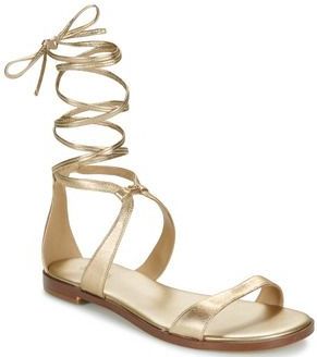 MICHAEL Michael Kors  AMARA FLAT SANDAL  sandalen  dames Goud