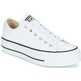 Converse  CHUCK TAYLOR ALL STAR LIFT CLEAN OX LEATHER  Sneakers  dames Wit
