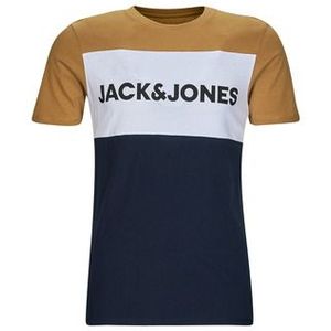 Jack &amp; Jones  JJELOGO BLOCKING TEE SS  Shirts  heren Multicolour
