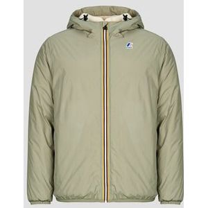 K-Way - Le Vrai 4.0 Claude - Jas - Groen - Unisex - Waterdicht en Ademend