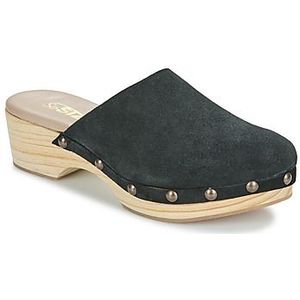 So Size  PAPIDOU  klompen  dames Zwart