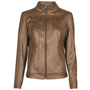 Desigual - COMARUGA - Leren Jas - Bruin - Dames