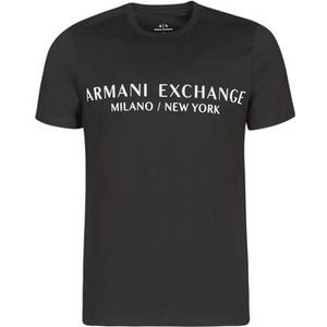 Armani Exchange  HULI  Shirts  heren Zwart
