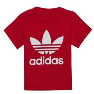 adidas  TREFOIL TEE  Shirts  kind Rood