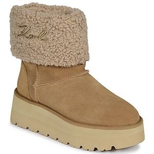 Karl Lagerfeld  SKYLAR Signia Kollar Mid Boot  Laarzen  dames Bruin