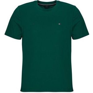 Tommy Hilfiger - ESSENTIAL REG FIT SOLID TEE - T-shirt - Ornamental Green - Korte Mouwen