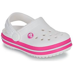 Crocs - Toddler Crocband - Klompen - White / Pink Crush